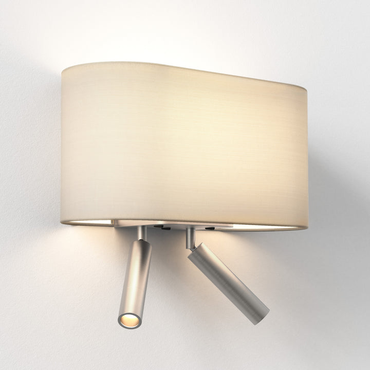 Astro Lighting Venn Reader Twin - Matt Nickel