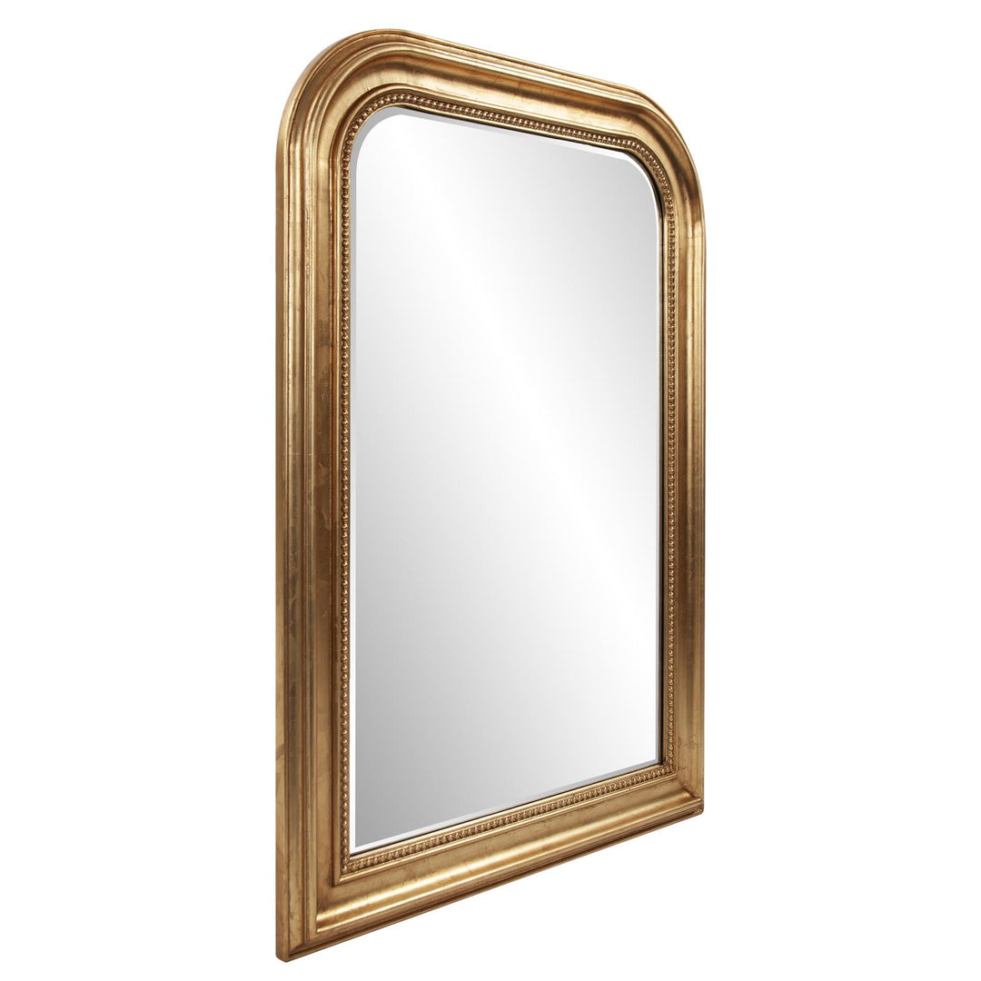 Howard Elliott Collection French Philippe Vanity Mirror, Gold Leaf