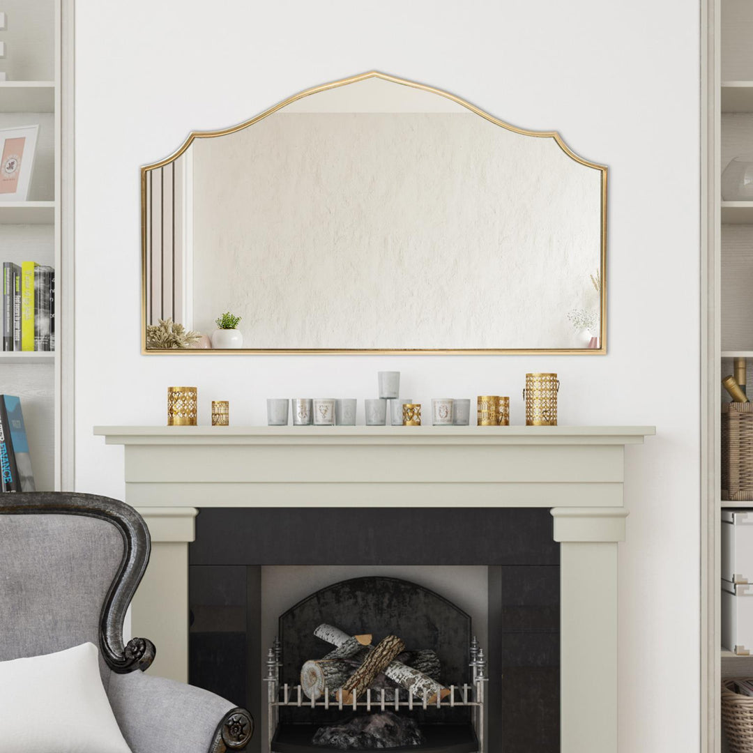 Howard Elliott Collection Golden Sultana Mantel Mirror