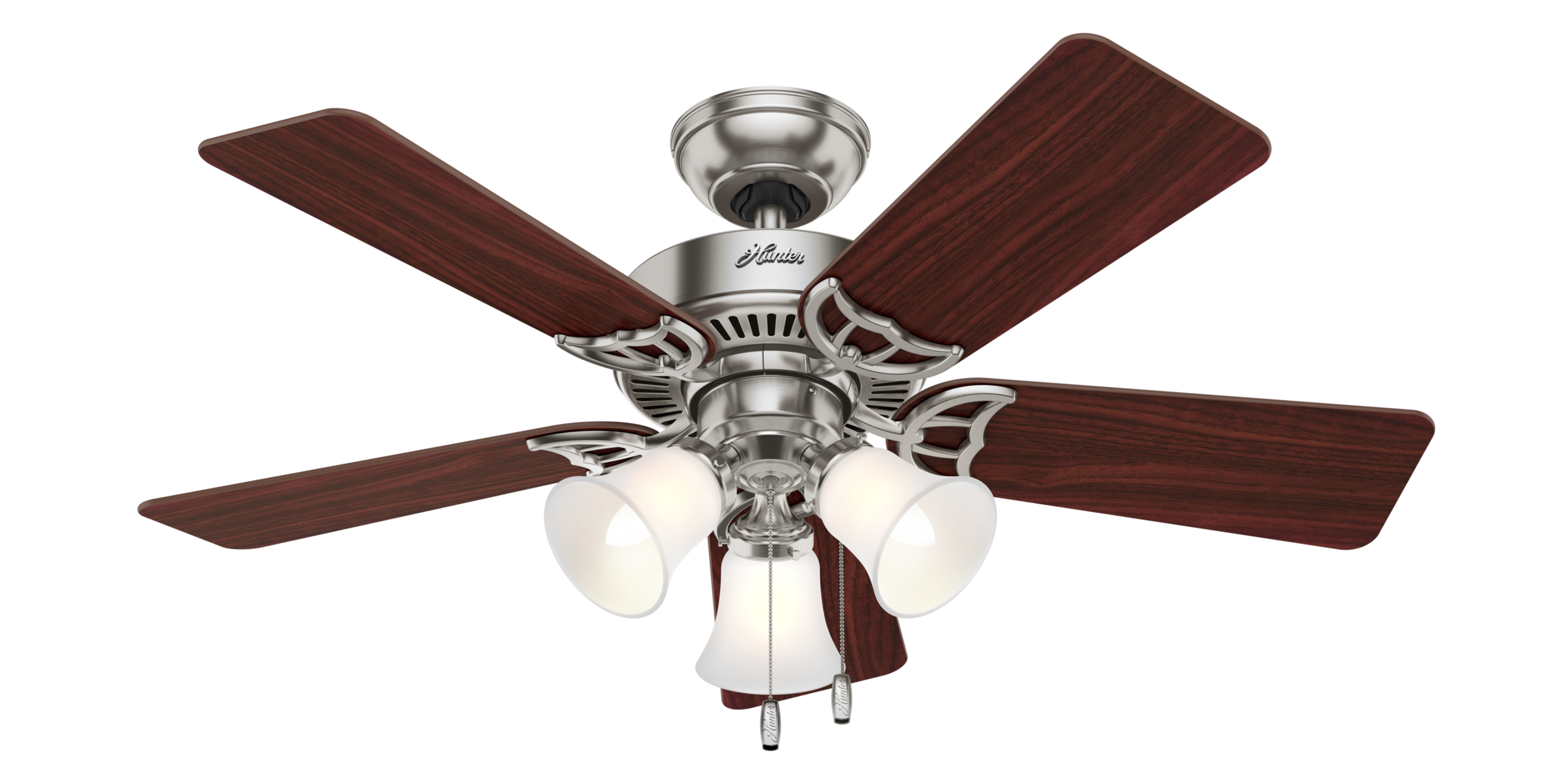 Hunter 42 inch Southern Breeze Ceiling Fan with LED Light Kit and Pull Chain Ceiling Fan Hunter   
