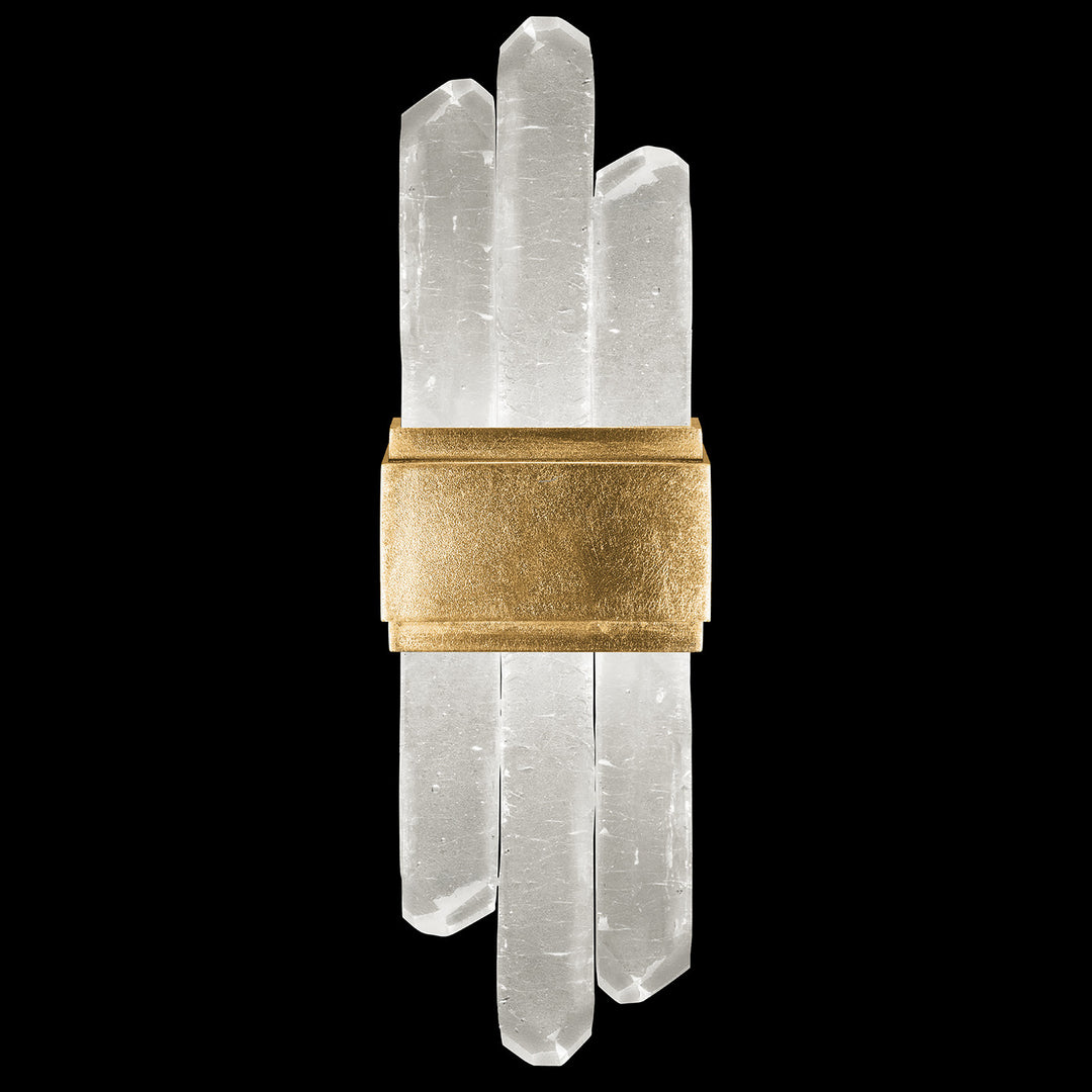 Fine Art Handcrafted Lighting Lior 16.5"H Sconce in Standard Gold Leaf (882150-2ST)