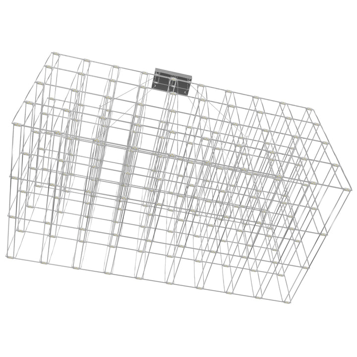 Avenue Lighting Argyle 34"W Linear LED Chandelier HF8115-CH in Chrome view 2