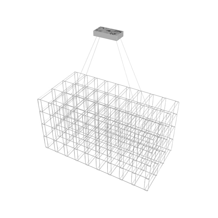 Avenue Lighting Argyle 34"W Linear LED Chandelier HF8115-CH in Chrome view 3