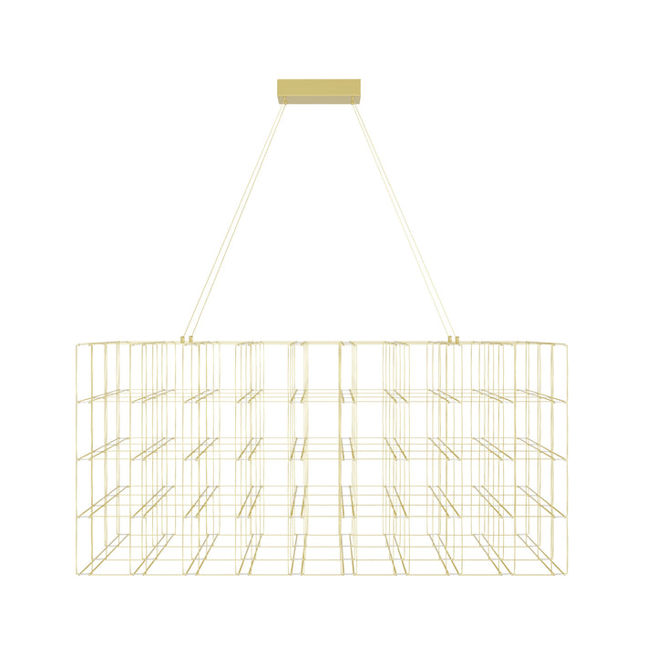 Avenue Lighting Argyle 48"W Linear LED Chandelier HF8148-GLD in Gold