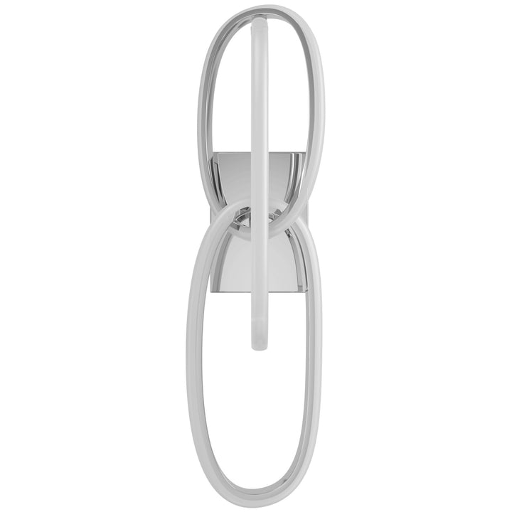 Avenue Lighting Circa 3-Ring 22"H LED Wall Sconce HF5022-CH in Chrome