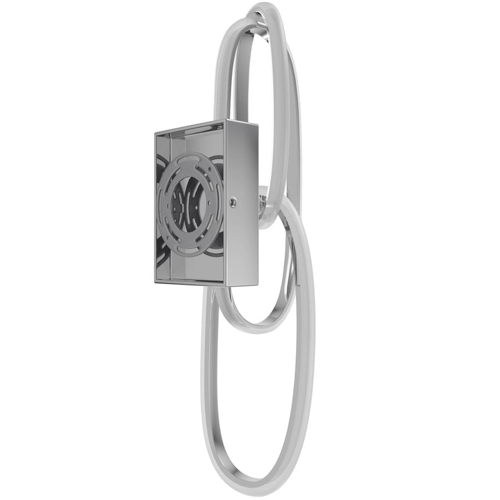 Avenue Lighting Circa 3-Ring 22"H LED Wall Sconce HF5022-CH in Chrome view 4
