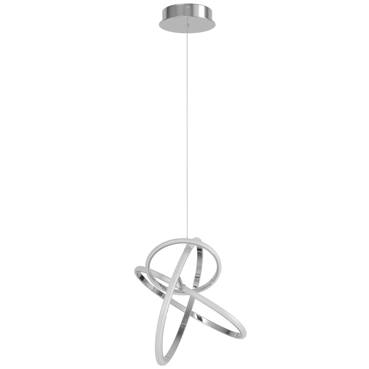 Avenue Lighting Circa 3-Ring 21"W LED Pendant HF5023-CH in Chrome