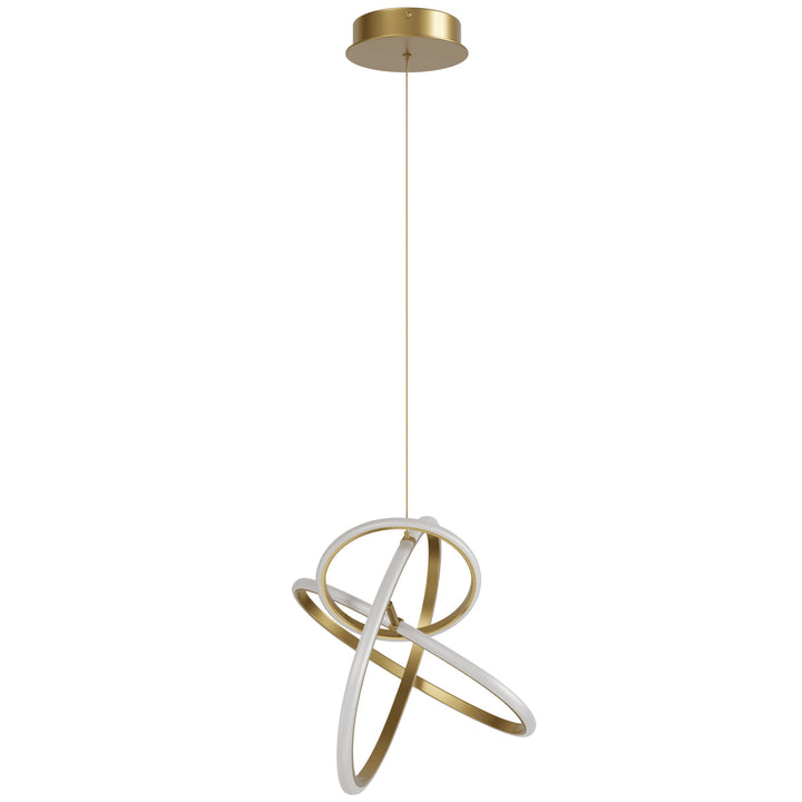 Avenue Lighting Circa 3-Ring 21"W LED Pendant HF5023-GL in Gold
