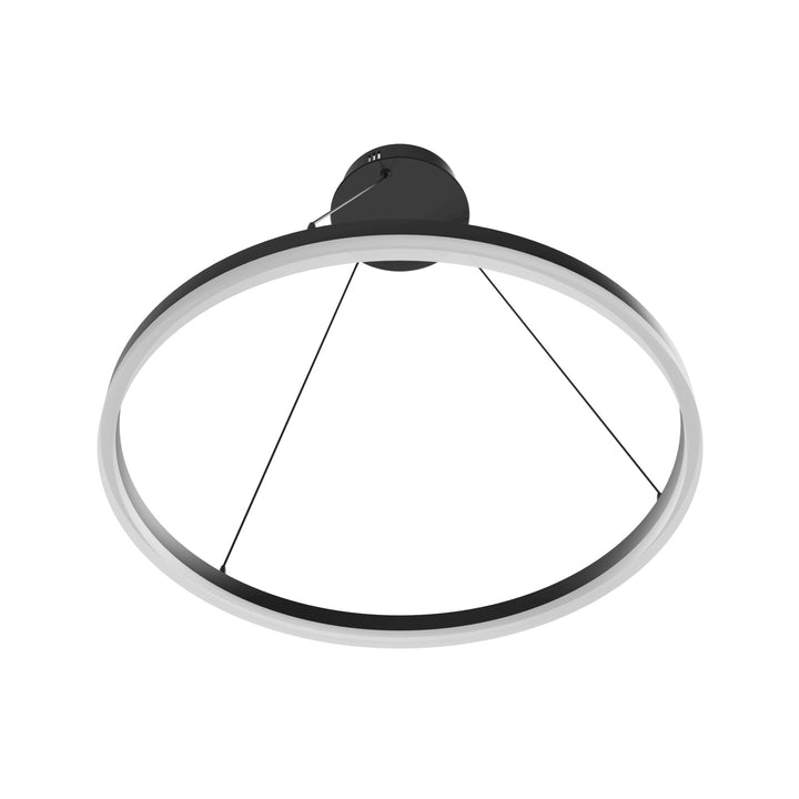 Avenue Lighting Circa 24"W LED Ring Pendant HF5027-BK in Black view 3