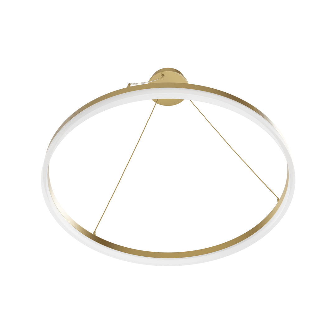 Avenue Lighting Circa 31"W Ring LED Pendant HF5028-GL in Gold view 3