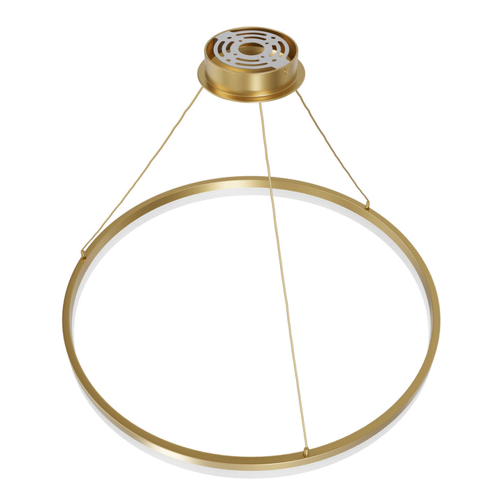 Avenue Lighting Circa 31"W Ring LED Pendant HF5028-GL in Gold view 4