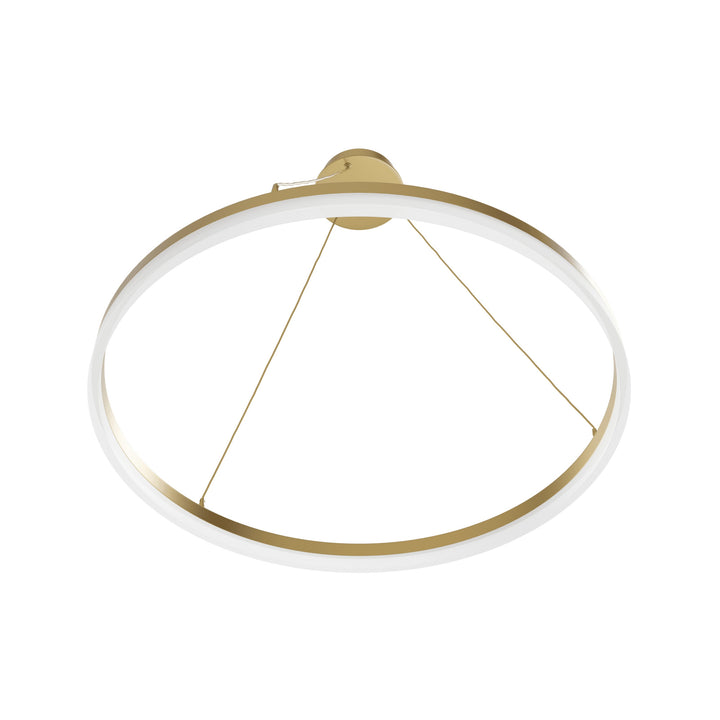 Avenue Lighting Circa 40"W Ring LED Pendant HF5029-GL in Gold view 3