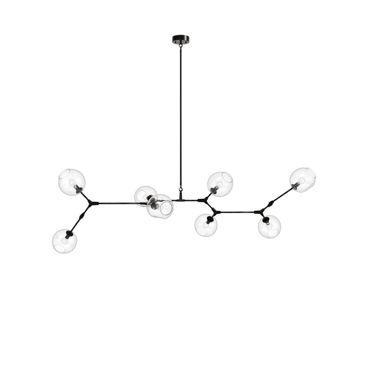Avenue Lighting Fairfax 78"W 8-Light Chandelier HF8088-DBZ in Dark Bronze
