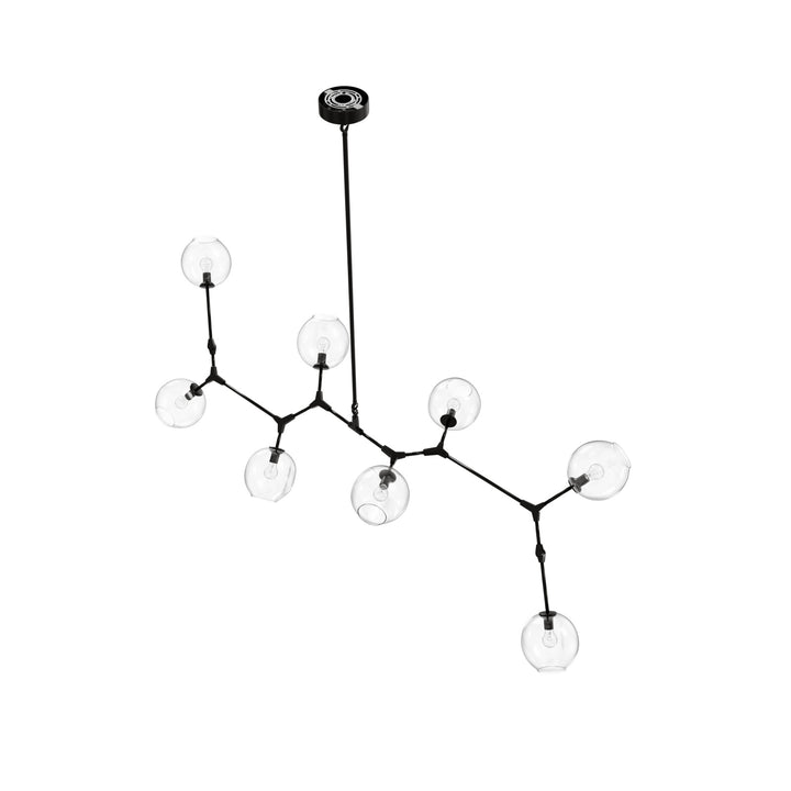 Avenue Lighting Fairfax 78"W 8-Light Chandelier HF8088-DBZ in Dark Bronze view 3