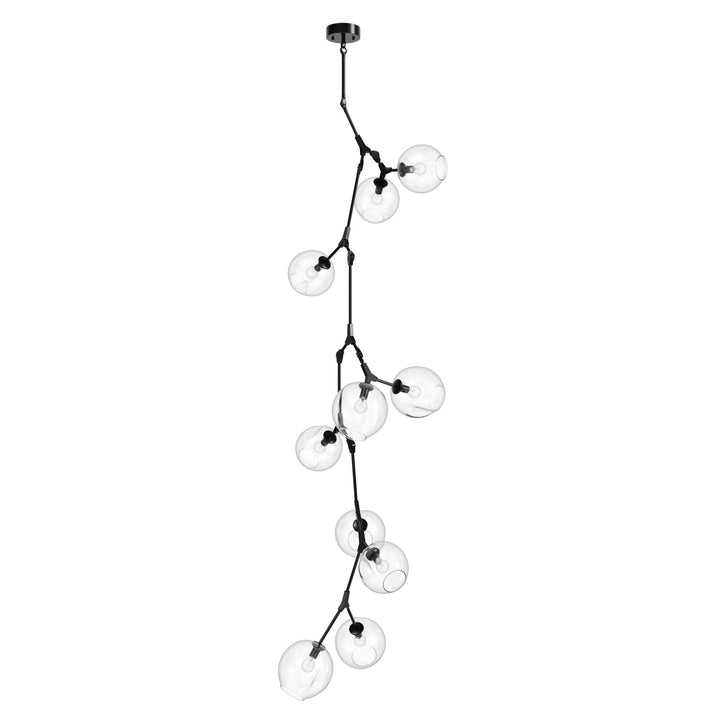 Avenue Lighting Fairfax 10-Light 26"W Chandelier HF8080-DBZ in Dark Bronze