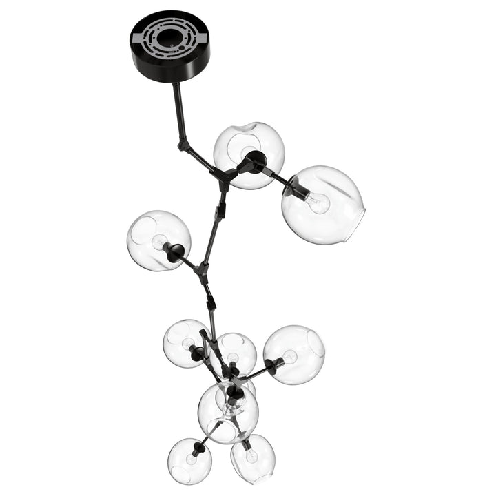 Avenue Lighting Fairfax 10-Light 26"W Chandelier HF8080-DBZ in Dark Bronze view 2
