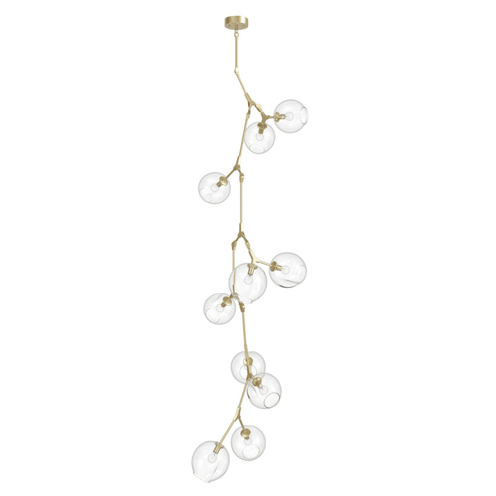 Avenue Lighting Fairfax 10-Light 26"W Chandelier HF8080-BB in Brushed Brass