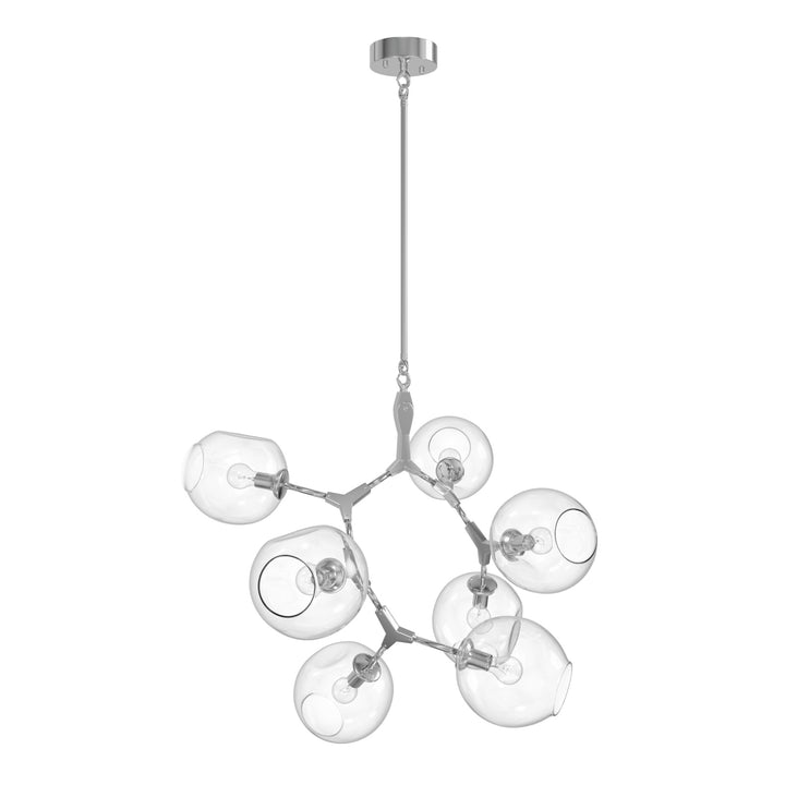 Avenue Lighting Fairfax 7-Light 30"W Chandelier HF8070-CH in Matte Chrome view 2