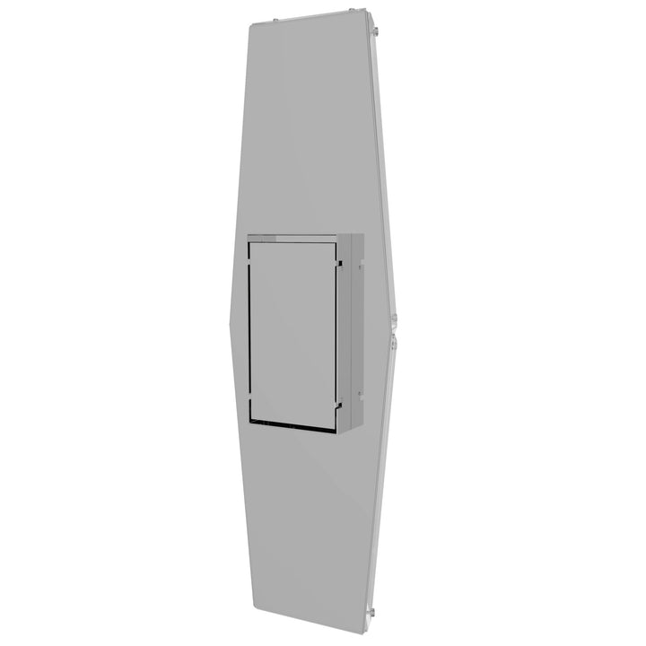 Avenue Lighting Seoul 24"H Geometric LED Wall Sconce HF7824-CH in Chrome view 3