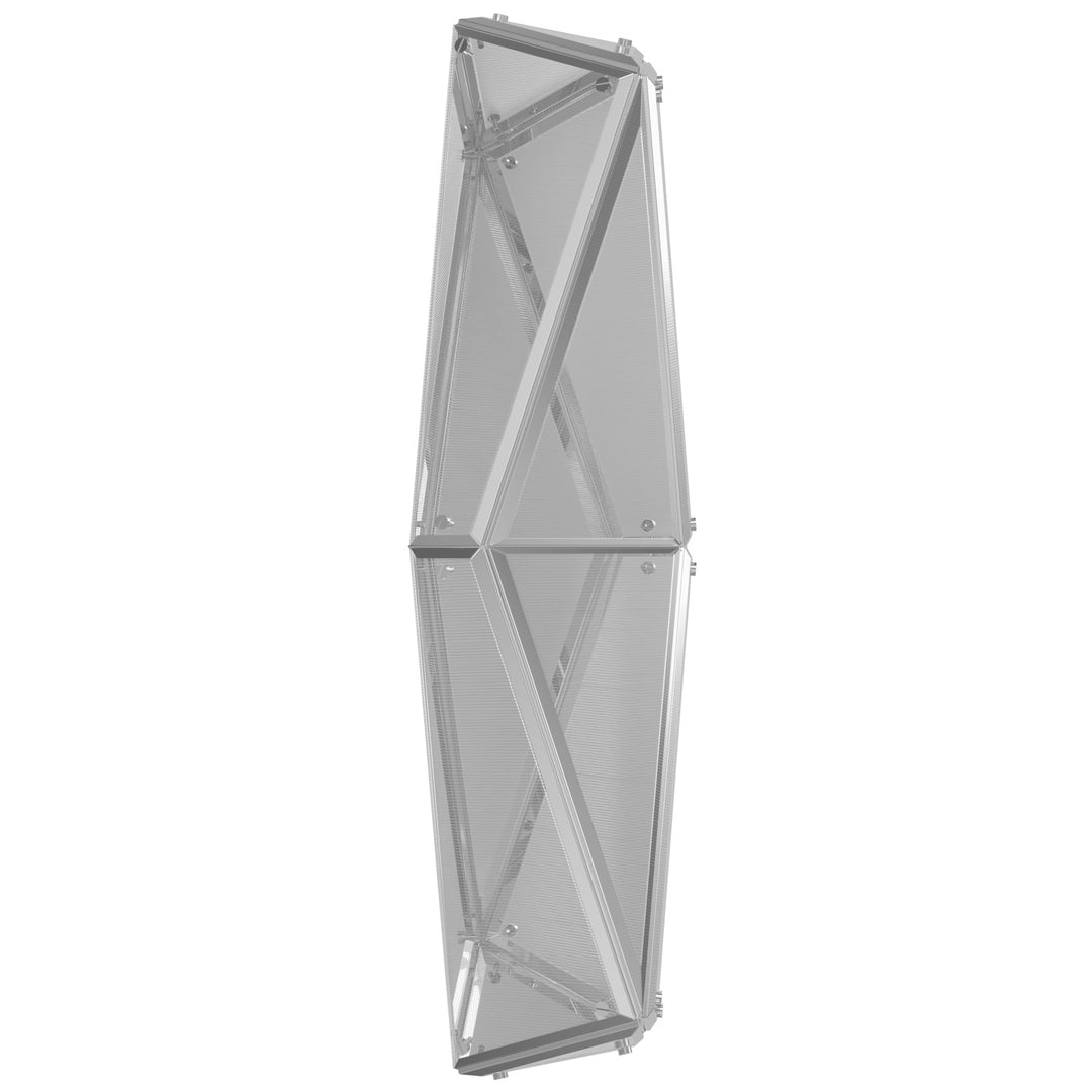 Avenue Lighting Seoul 24"H Geometric LED Wall Sconce HF7824-CH in Chrome view 2
