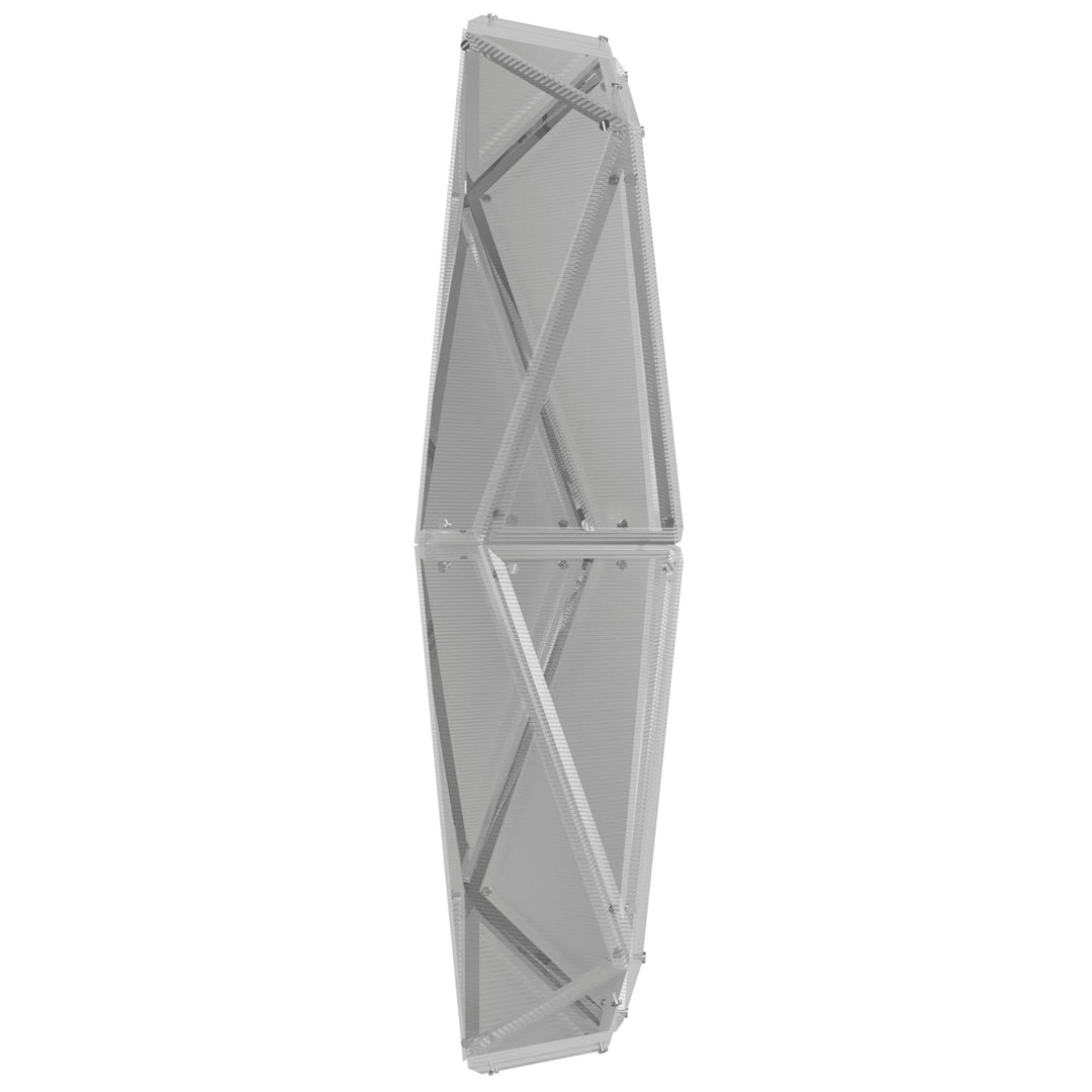 Avenue Lighting Seoul 36"H Geometric LED Wall Sconce HF7888-CH in Chrome view 2