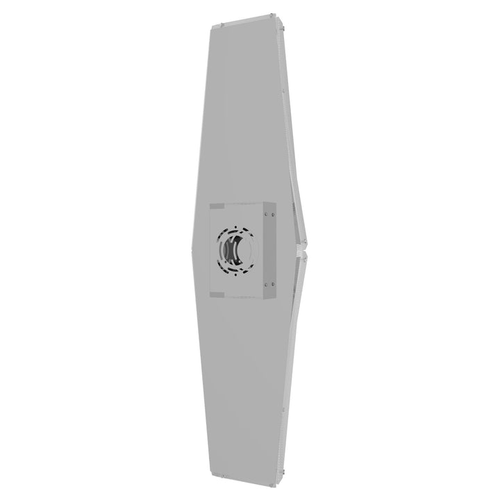 Avenue Lighting Seoul 36"H Geometric LED Wall Sconce HF7888-CH in Chrome view 3