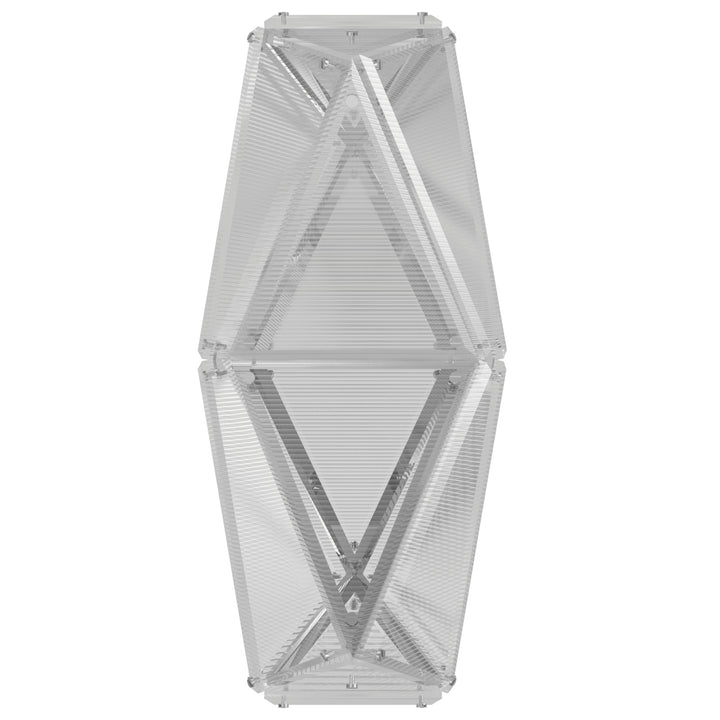 Avenue Lighting Seoul 24"H Geometric LED Wall Sconce HF7894-CH in Chrome