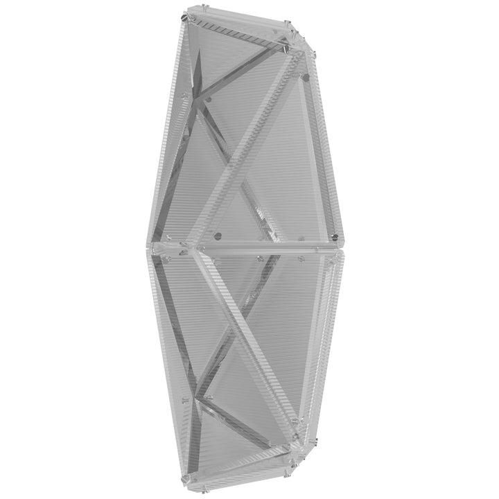 Avenue Lighting Seoul 24"H Geometric LED Wall Sconce HF7894-CH in Chrome view 2