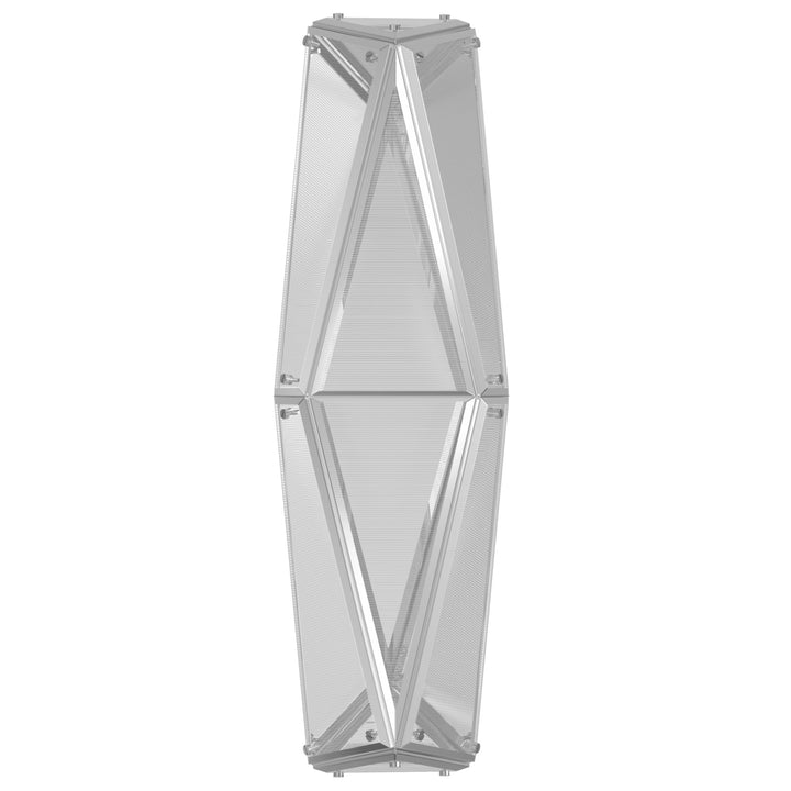Avenue Lighting Seoul 36"H Geometric LED Wall Sconce HF7860-CH in Chrome