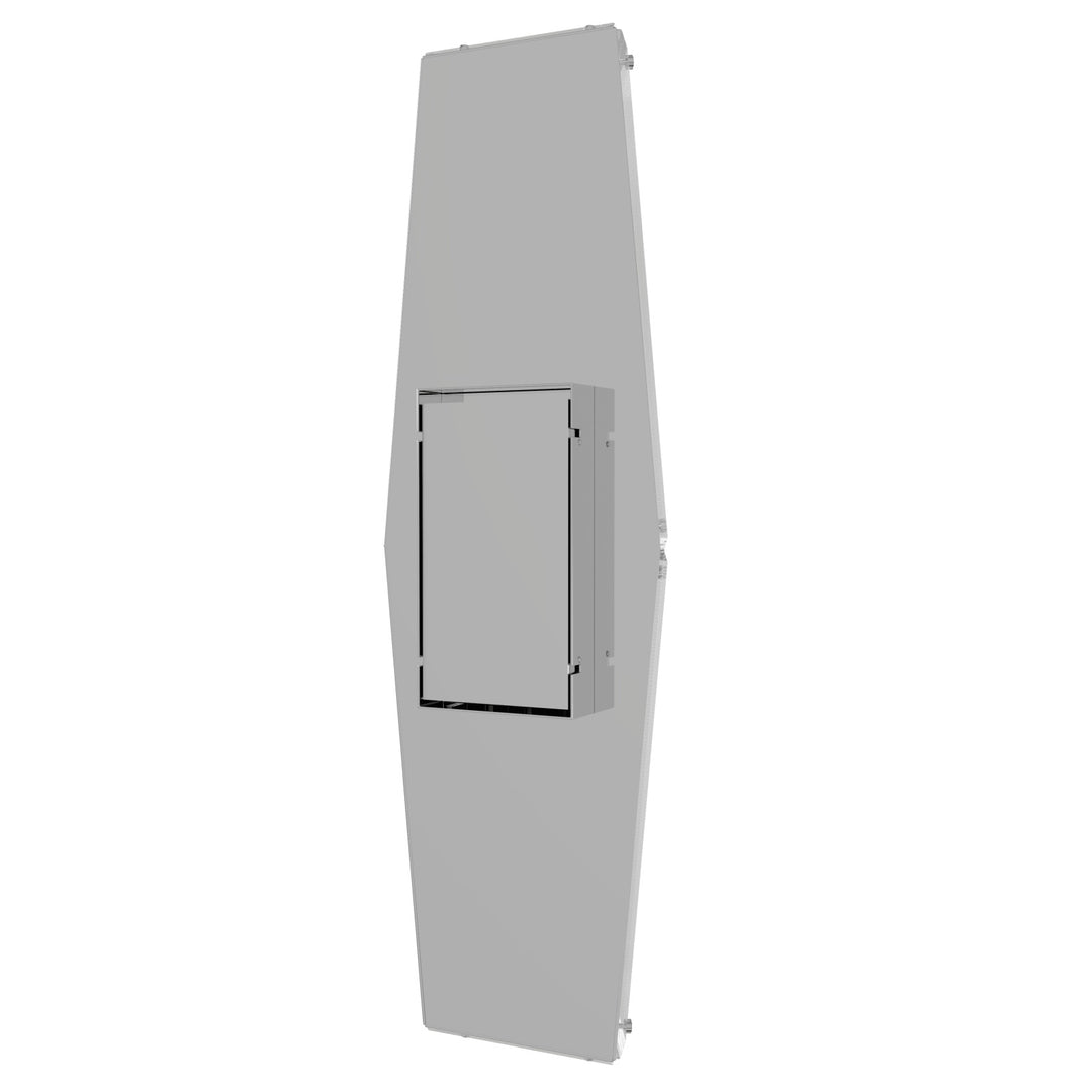 Avenue Lighting Seoul 36"H Geometric LED Wall Sconce HF7860-CH in Chrome view 3