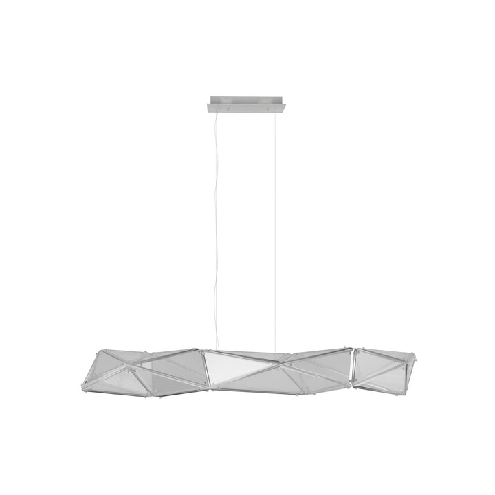 Avenue Lighting Seoul 63"W Geometric LED Pendant HF7863-CH in Chrome