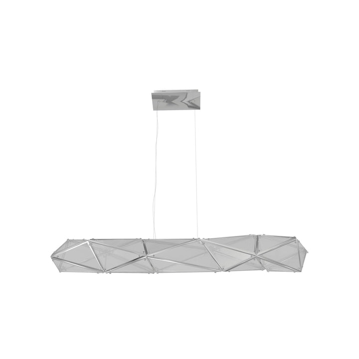 Avenue Lighting Seoul 63"W Geometric LED Pendant HF7863-CH in Chrome view 2