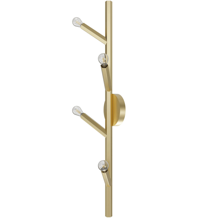 Avenue Lighting The Oaks 4-Light 36"H Branch Wall Sconce HF8884-BB in Brushed Brass view 2