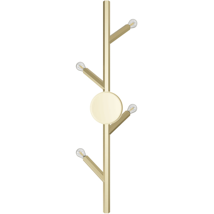 Avenue Lighting The Oaks 4-Light 36"H Branch Wall Sconce HF8884-BB in Brushed Brass view 3