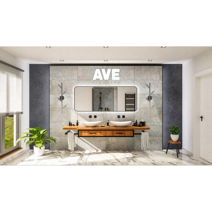 Avenue Lighting The Oaks 4-Light 36"H Branch Wall Sconce HF8884-PN in Polished Nickel view 4