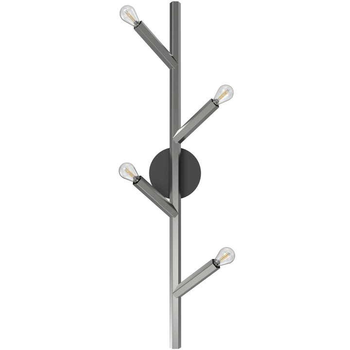 Avenue Lighting The Oaks 4-Light 36"H Branch Wall Sconce HF8884-PN in Polished Nickel