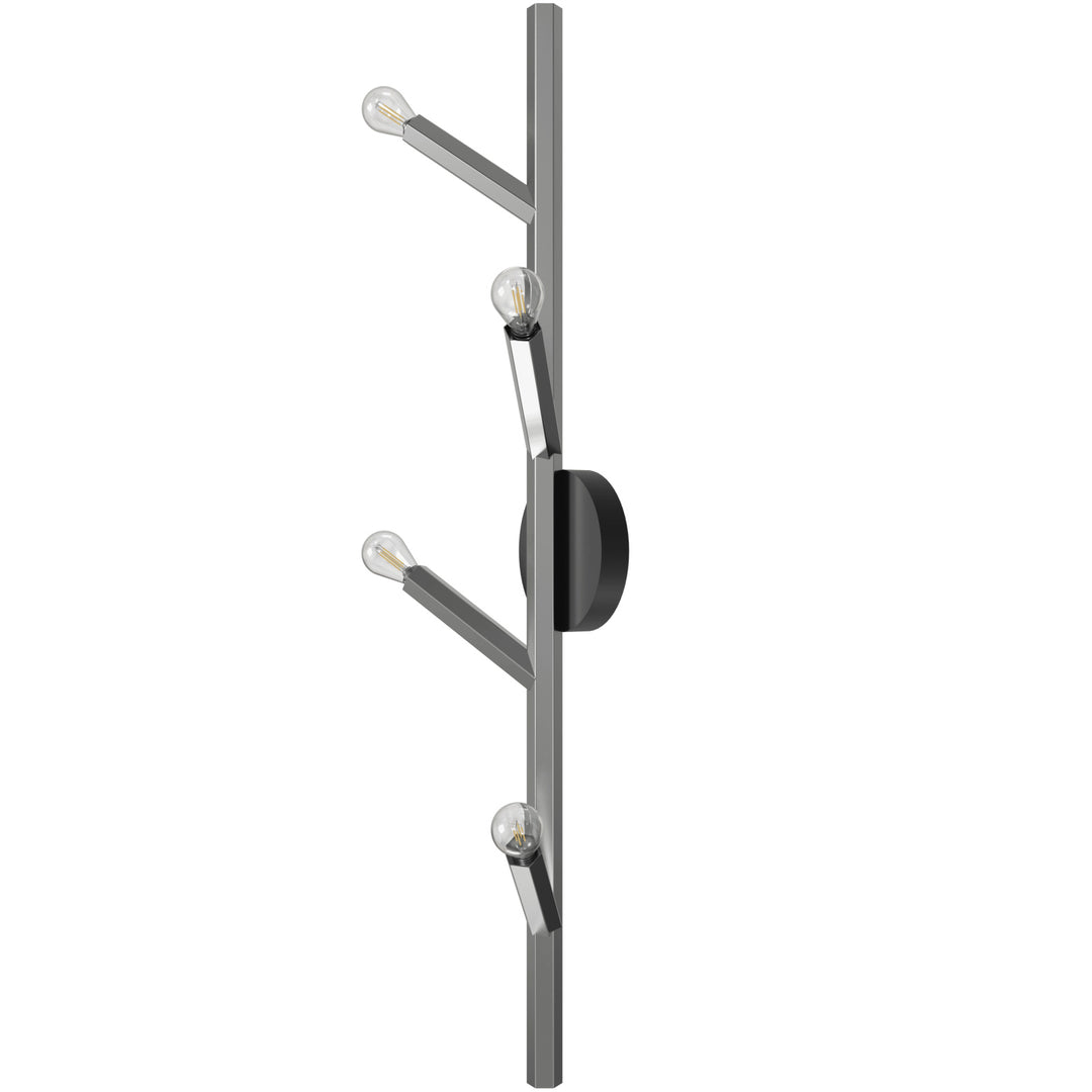 Avenue Lighting The Oaks 4-Light 36"H Branch Wall Sconce HF8884-PN in Polished Nickel view 2