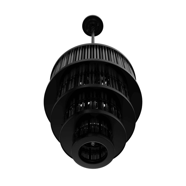 Avenue Lighting Waldorf 22"H Pendant HF1924-GM in Polished Gunmetal view 2
