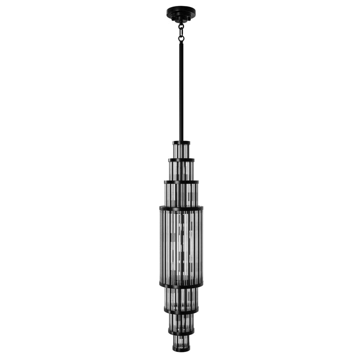 Avenue Lighting Waldorf 38"H Pendant HF1925-GM in Polished Gunmetal