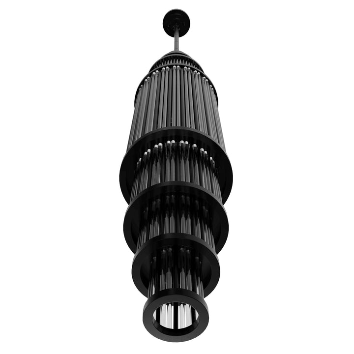 Avenue Lighting Waldorf 50"H Pendant HF1926-GM in Polished Gunmetal view 2