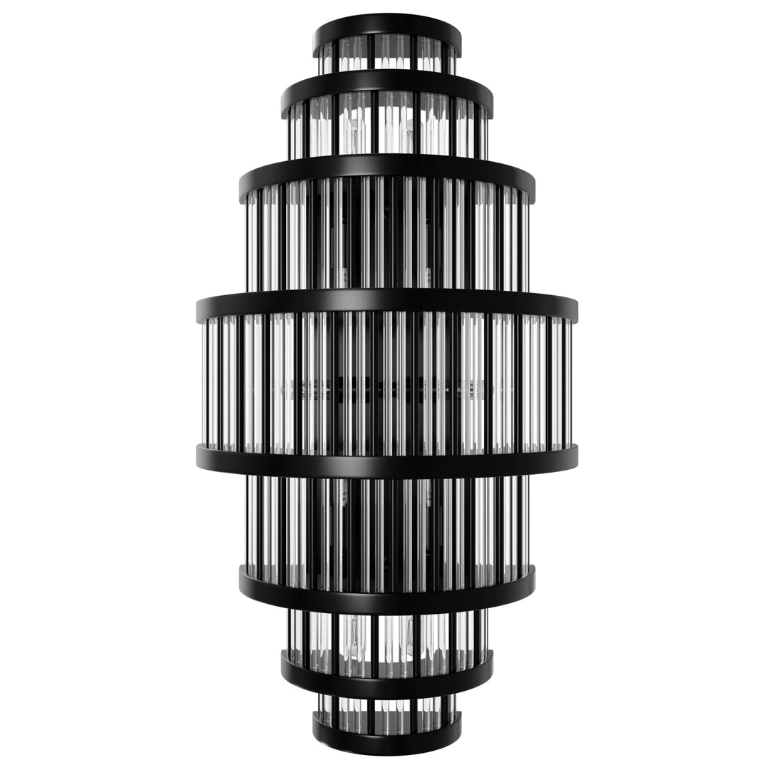 Avenue Lighting Waldorf 22"H Wall Sconce HF1921-GM in Polished Gunmetal