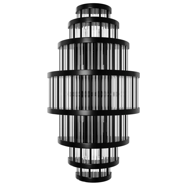 Avenue Lighting Waldorf 22"H Wall Sconce HF1921-GM in Polished Gunmetal