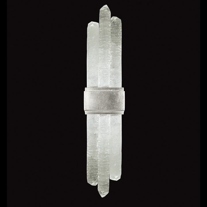 Fine Art Handcrafted Lighting Lior 25.5"H Sconce in Standard Silver Leaf (882350-1ST)