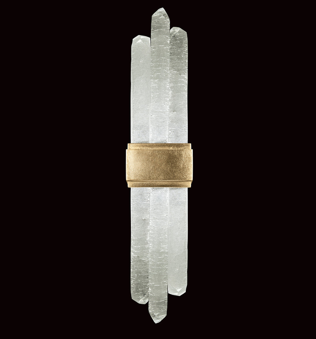 Fine Art Handcrafted Lighting Lior 25.5"H Sconce in Standard Gold Leaf (882350-2ST)