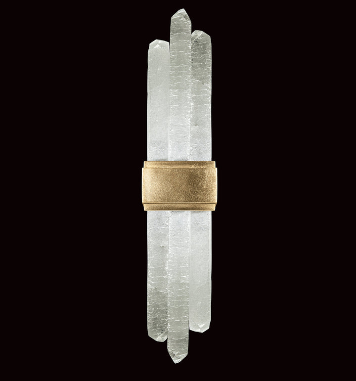 Fine Art Handcrafted Lighting Lior 25.5"H Sconce in Standard Gold Leaf (882350-2ST)