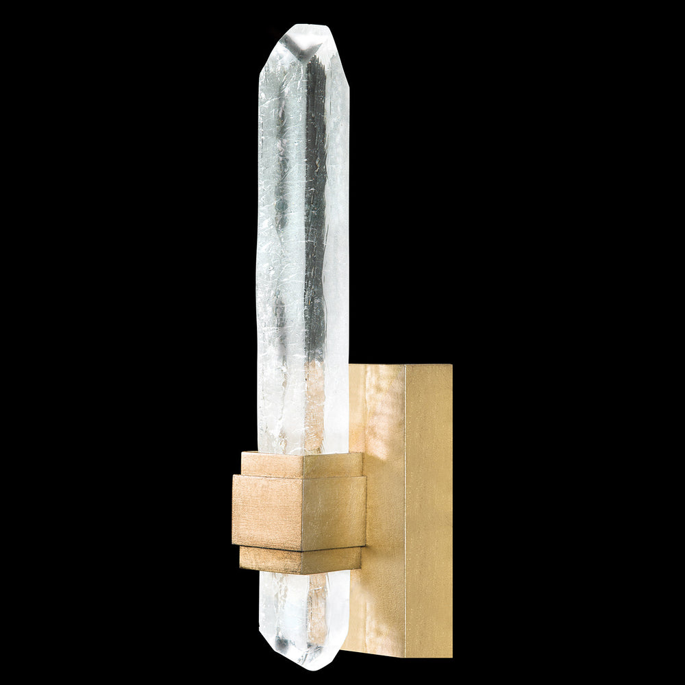 Fine Art Handcrafted Lighting Lior 14"H Sconce in Standard Gold Leaf (882650-2ST)