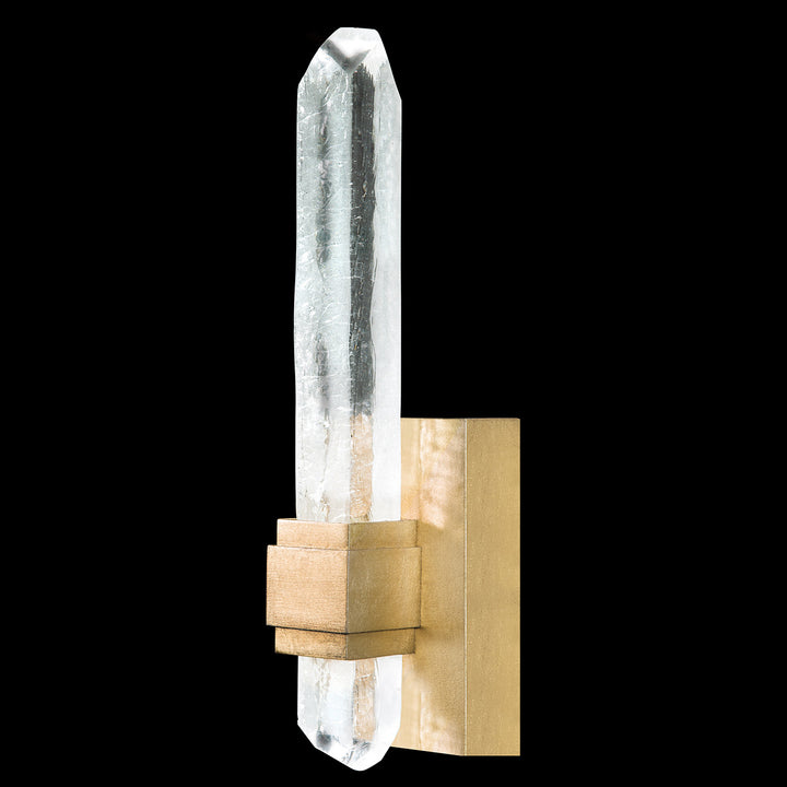 Fine Art Handcrafted Lighting Lior 14"H Sconce in Standard Gold Leaf (882650-2ST)