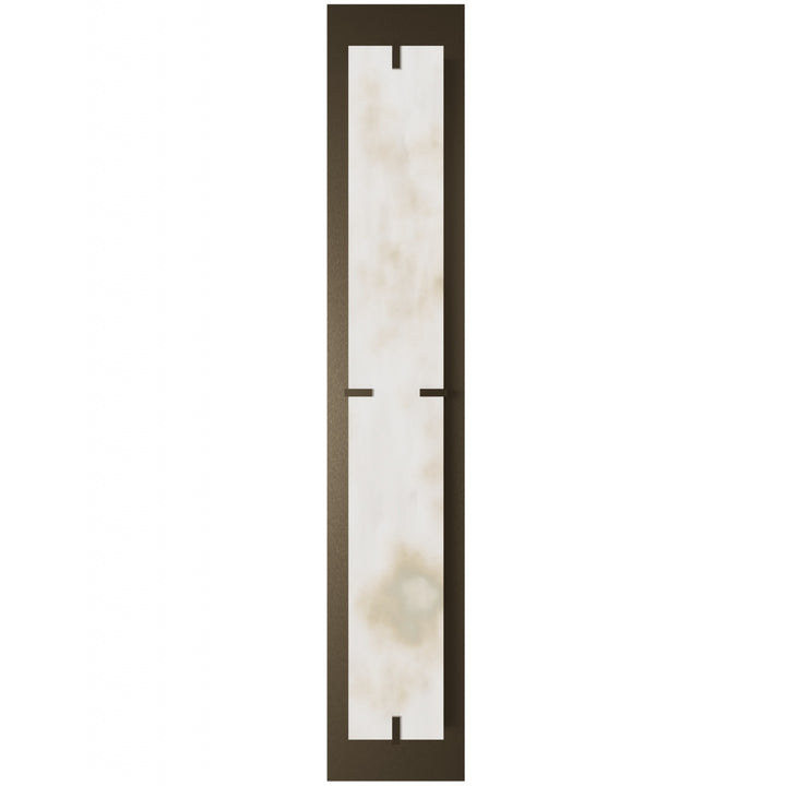 Avenue Lighting Sedona 38"H Alabaster 3-CCT LED Wall Sconce HF2940-AB in Aged Brass/Alabaster