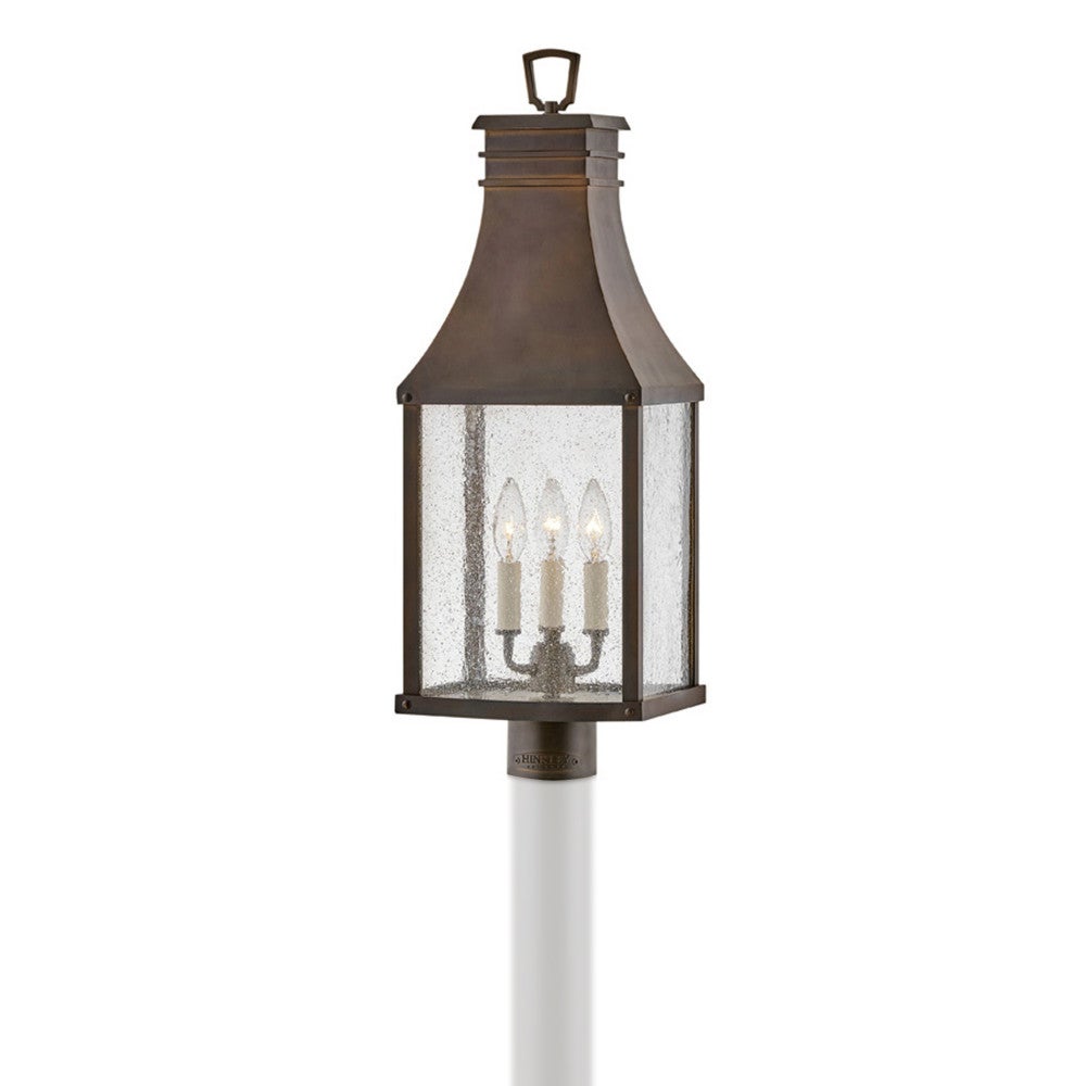 Hinkley Beacon Hill Outdoor Post Mount Lantern
