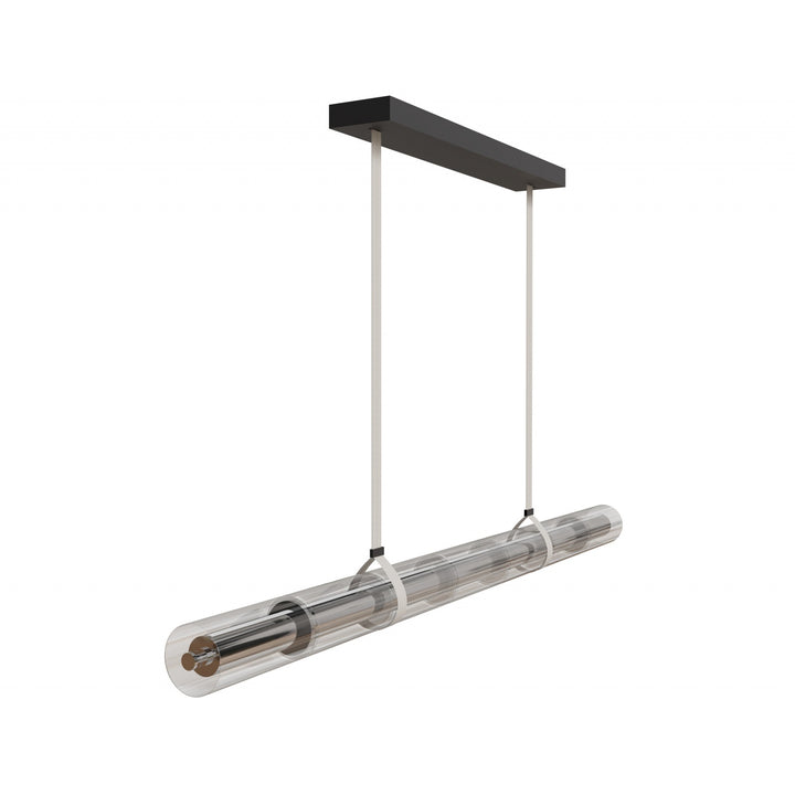 Avenue Lighting Fremont 64"W Clear Tubular LED Pendant
